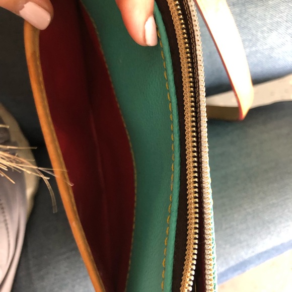 Dooney & bourke shoulder bag teal - Picture 4 of 6